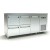 Ψυγείο πάγκος 180x70x87cm  με 4 συρτάρια και 1 πόρτα GN INOXDOBROS PSM18070.4SIR