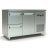 Ψυγείο πάγκος 135x70x63cm με 2 συρτάρια και 1 πόρτα GN INOXDOBROS PSM13570SN.2SIR 