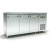Ψυγείο πάγκος 180x60x87cm συντήρησης με 3 πόρτες GN INOXDOBROS PSM18060