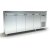 Ψυγείο πάγκος συντήρησης 225x60x87cm με 4πόρτες GN INOXDOBROS PSM22560
