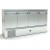 Ψυγείο πάγκος συντήρησης 180x70x87cm με 4 πόρτες GN με ψυκτική μηχανή κάτω INOXDOBROS PSM18070DM