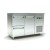 Ψυγείο πάγκος 135x60x87cm με 2 συρτάρια και 1 πόρτα GN INOXDOBROS PSM13560.2SIR