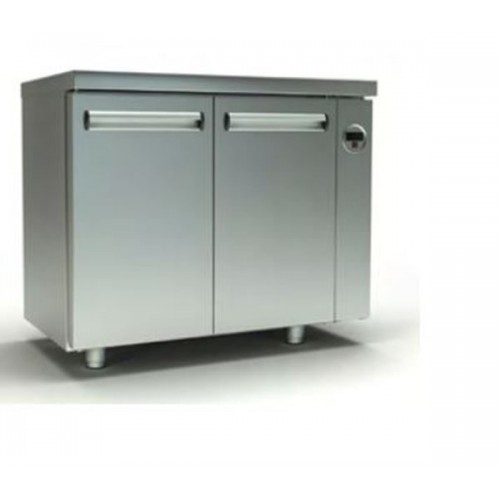 Ψυγείο πάγκος συντήρησης 105x70x87cm με 2 πόρτες GN χωρίς ψυκτική μηχανή INOXDOBROS PS10570