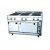 Κουζίνα ηλεκτρική 6 εστίες με φούρνο και ερμάριο SERGAS FC6FE