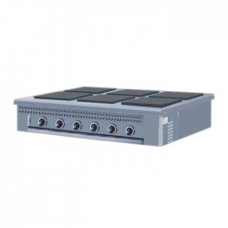 Ηλεκτρική εστία με 6 εστίες NORTH Ε6