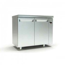 Ψυγείο Πάγκος κατάψυξης 105x60x87 με 2 πόρτες GN χωρίς ψυκτική μηχανή INOXDOBROS PSK10560