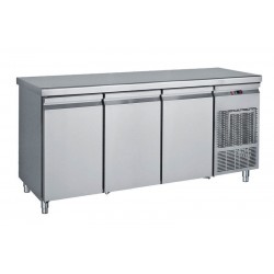 Ψυγείο Πάγκος 185x70x85cm Συντήρηση Με 3 Πόρτες GN BAMBASfrost PG185 Ψυγείο Πάγκος 185x70x85cm Συντήρηση Με 3 Πόρτες GN BAMBASfrost PG185