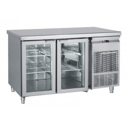 Ψυγείο Πάγκος 139x70x85cm Συντήρηση Με 2 Πόρτες Τζαμιού GN BAMBASfrost PGG139 Ψυγείο Πάγκος 139x70x85cm Συντήρηση Με 2 Πόρτες Τζαμιού GN BAMBASfrost PGG139