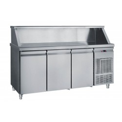 Ψυγείο Μπαρ 185x70x85cm  Συντήρηση Με 3 Πόρτες BAMBASfrost MM 185