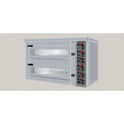 Ηλεκτρικός Φούρνος Πίτσας Διπλός NORTH FPD92  Ηλεκτρικός Φούρνος Πίτσας Διπλός NORTH FPD92