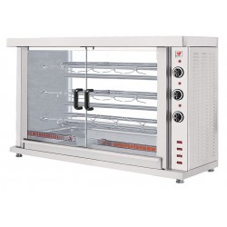 Ηλεκτρική Κοτοπουλιέρα-3 Σούβλες NORTH HK3