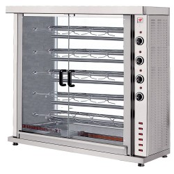 Ηλεκτρική Κοτοπουλιέρα-5 Σούβλες NORTH HK5