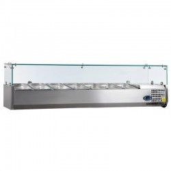  Επιτραπέζια βιτρίνα 113.5 ΕΚ θερμοθάλαμος για 6 GN 1/3 BARTSCHER VK38-150-I 