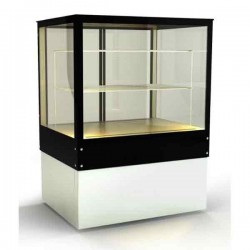 Ψυχόμενη βιτρίνα 137 εκ  ζαχαροπλαστείου- σνακ συντήρησης INOXDOBROS IRIS137.72.VIT