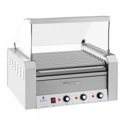 Hot Dog Roller Grill με θερμαντικό για ψωμάκια ROYAL RCHG 11W0 Hot Dog Roller Grill με θερμαντικό για ψωμάκια ROYAL RCHG 11W0