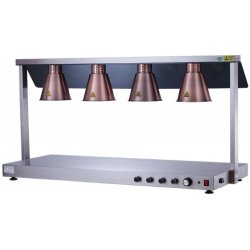 Θερμαινόμενο εκθετήριο με 4 λάμπες KARAMCO DR-4 Θερμαινόμενο εκθετήριο με 4 λάμπες KARAMCO DR-4