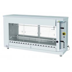 Κοτοπουλιέρα υγραερίου με 2 σούβλες SERGAS KG2