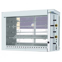 Κοτοπουλιέρα υγραερίου με 5 σούβλες SERGAS KG5 Κοτοπουλιέρα υγραερίου με 5 σούβλες SERGAS KG5