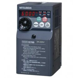 Ρυθμιστής συχνότητας-Inverter με 1-φασική είσοδο 2,2KW 230V MITSUBISHI FR-D720S-100-EC Ρυθμιστής συχνότητας-Inverter με 1-φασική είσοδο 2,2KW 230V MITSUBISHI FR-D720S-100-EC